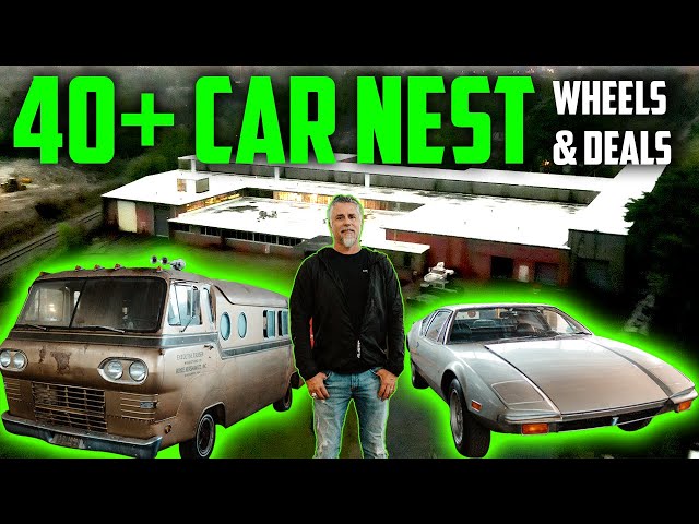 40+ Classic Cars Found In Abandoned Factory - Wheels & Deals