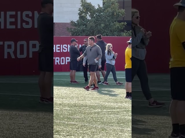 Scene from USC’s Tuesday practice with new co-DCs Shauna Nua and Brian Odom