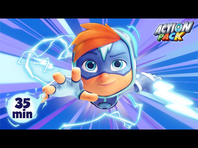 Spark Up with Watts Electric Power! | Action Pack | Adventure Cartoon for Kids
