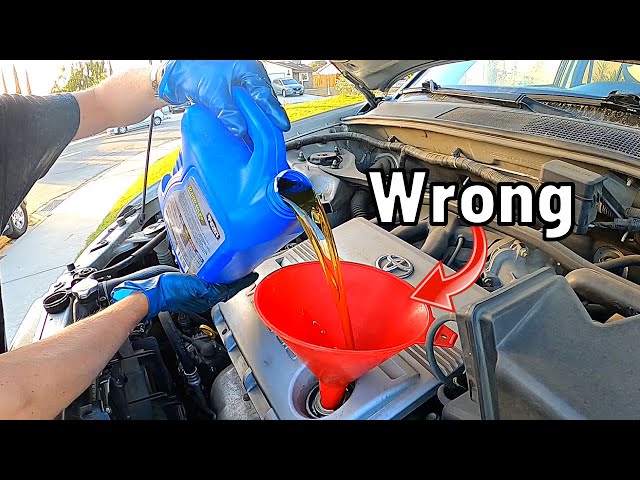 Changing Your Engine Oil? You’re Probably Doing It Wrong