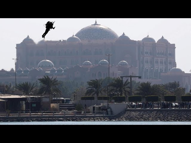 JetPack Aviation flies at Red Bull Air Race Abu Dhabi 2018