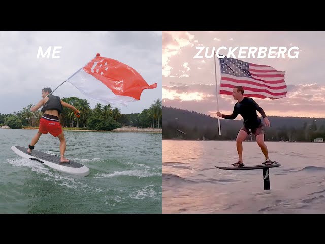 I attempted to be Mark Zuckerberg on Singapore's National Day