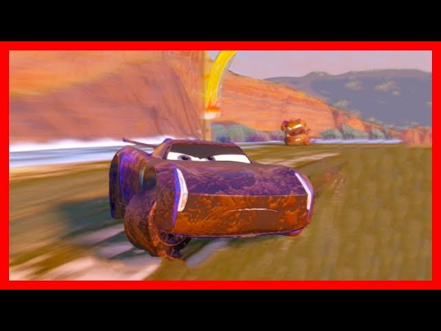 Jackson Storm, Mater Mud Race with Lightning McQueen and Friends! Disney Cars 3 Driven to Win