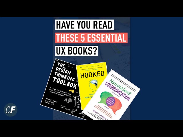 5 Essential Books For UX Designers!