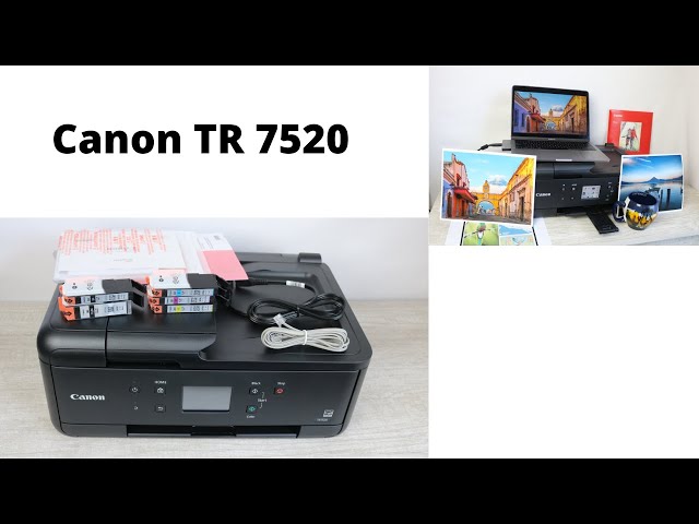 Canon TR 7520 Unboxing, Review & Setup