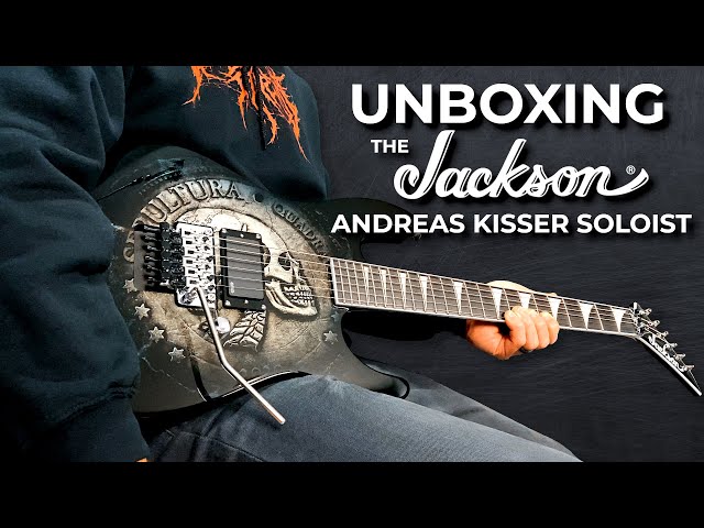 🎸You've GOT to see (and hear) this! Andreas Kisser Signature Jackson Soloist