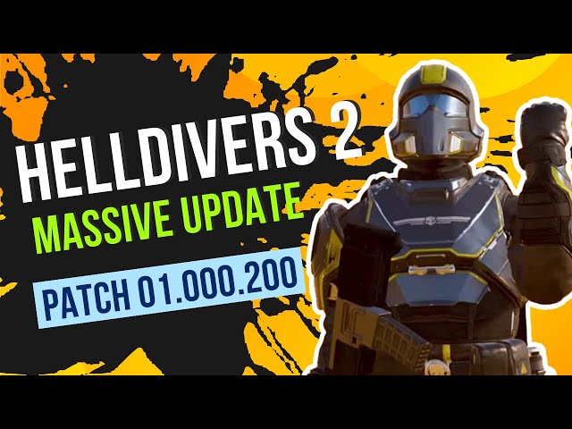 Helldivers 2 Massive Update: New Enemies, Weapon Changes, and Hidden Surprises!