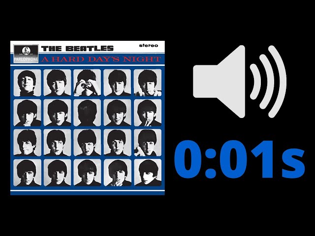 Can You Guess The Beatles Song In 1 Second?