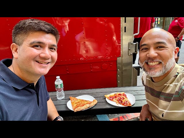 In search of the best pizza in New York!