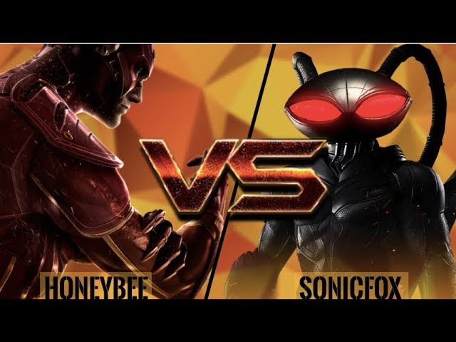 SonicFox's NEW MAIN Black Manta! SonicFox vs HoneyBee