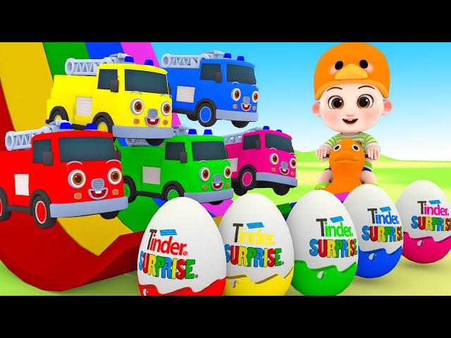 Wheels on the Bus, Bath Song + More Nursery Rhymes Learn Vehicle Names and Color Change Ball Play