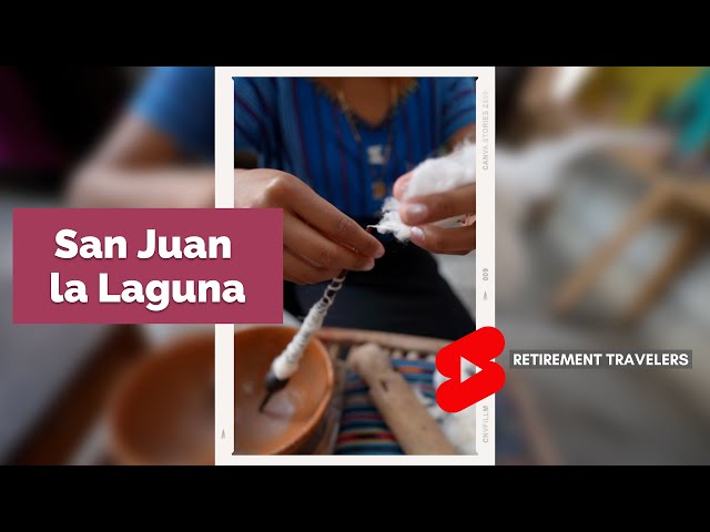 SAN JUAN LA LAGUNA | Lake Atitlan Guatemala | Retirement Travel #shorts
