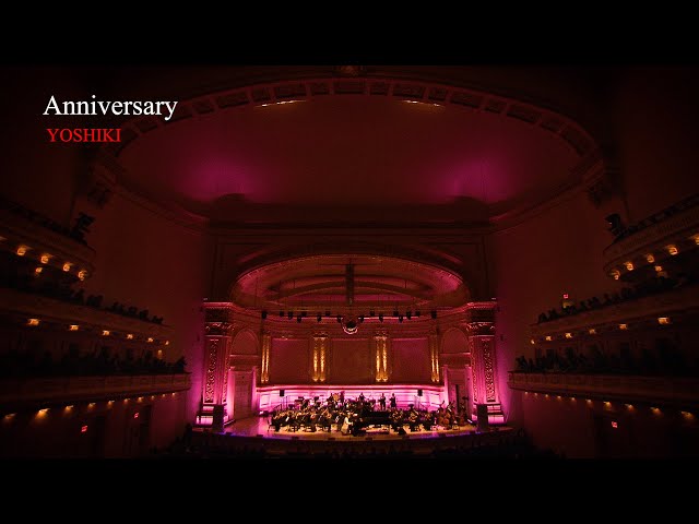 Carnegie Hall - Piano concerto "Anniversary" composed by YOSHIKI