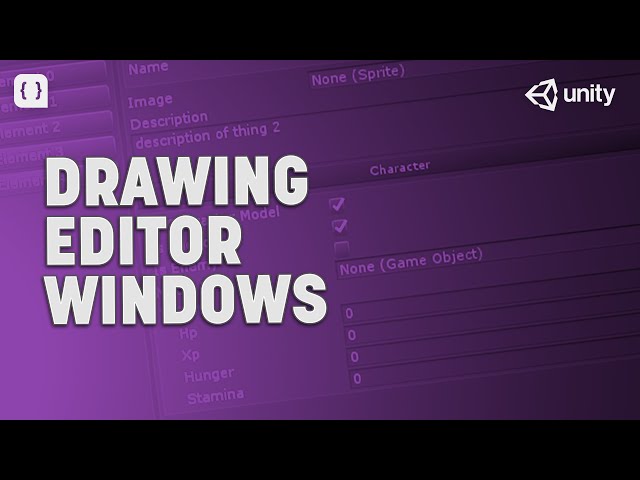 Easy Editor Windows in Unity with Serialized Properties