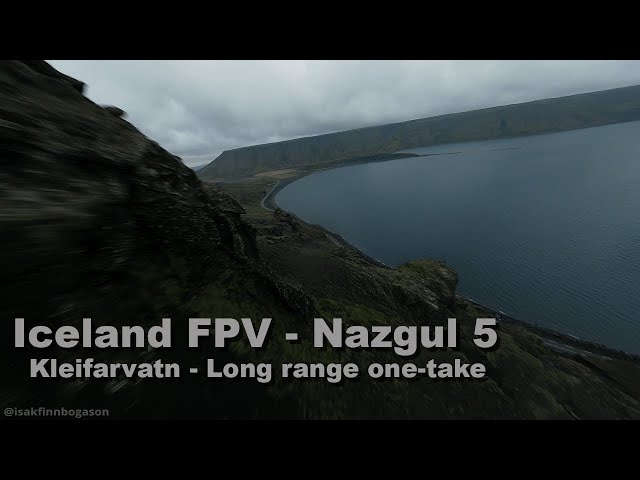 Iceland FPV Cinematic one-take by the Kleifarvatn lake iFlight Nazgul 5