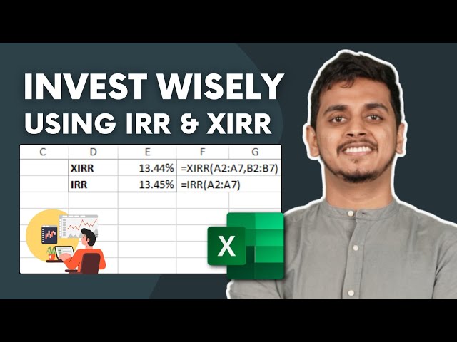 How to calculate IRR and XIRR in Excel: Optimizing Investment Analysis with IRR & XIRR | Be10x