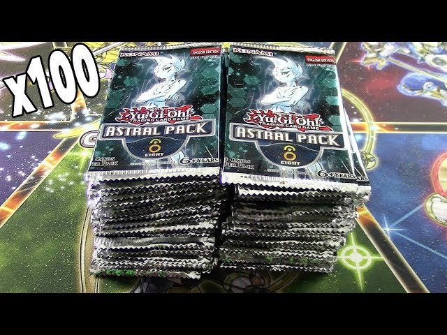 Best YuGiOh Opening x100 ASTRAL 8 BOOSTER PACKS! ULTIMATE TRISHULA & MORE (Part 2)