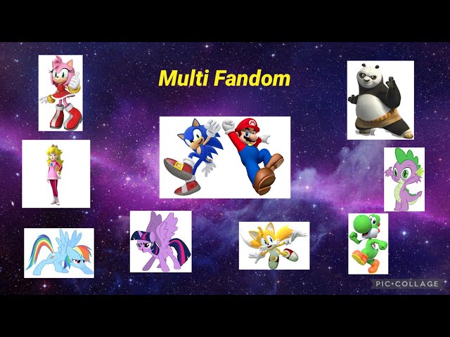 Mario, Sonic, mlp, Kung fu panda Amv Runaway