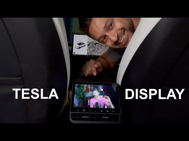 The Best Rear Display for the Tesla Model Y | Hansshow H86