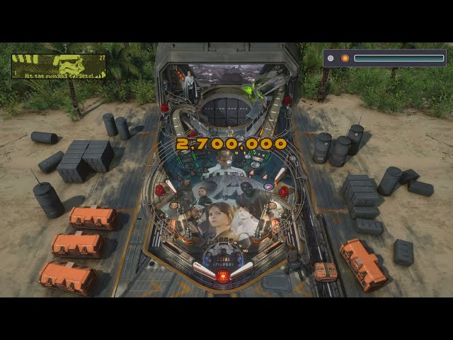 Pinball FX - PS5 4KHD - Star Wars Rouge One (Arcade) - 72, 366, 940