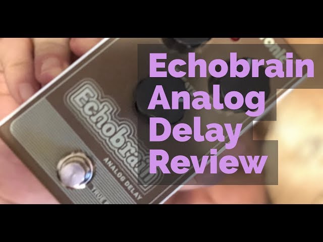 TC Electronic Echobrain Analog Delay Pedal Review