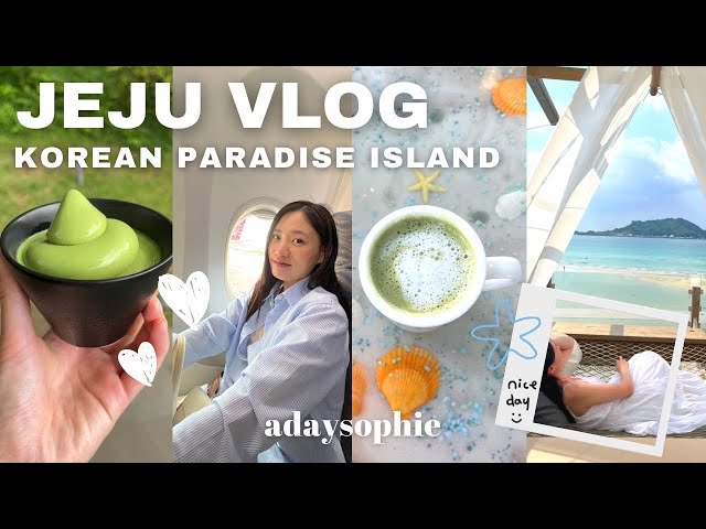 JEJU VLOG 🏝️ 5 days on the Korean Paradise Island (best restaurants, jeju food, seogwipo)