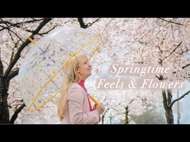 A Cozy Spring Vlog w/ Meg Ryan Romantic Comedy Vibes 🌸 🏙️ City Strolls, Cafés & Baking