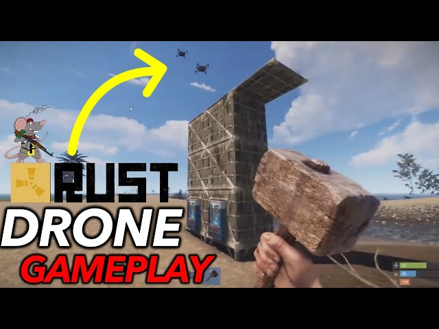 RUST First Drone Gameplay Reveal By Facepunch! Releasing 4th Feb!