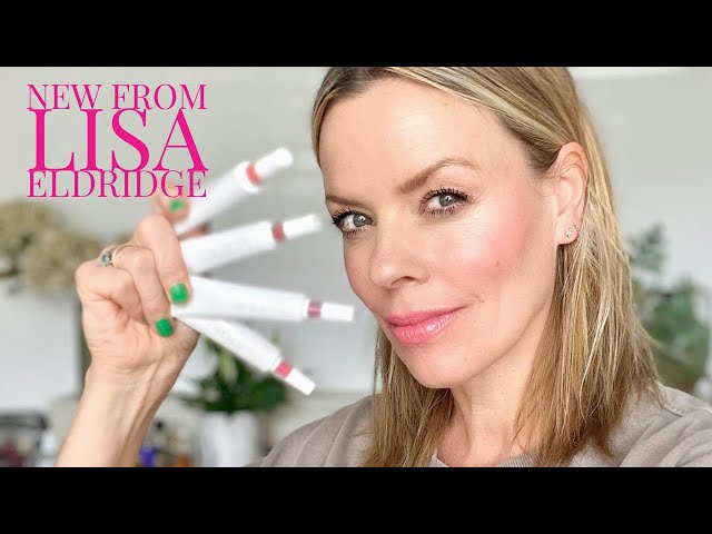 I review new products in Lisa Eldridges makeup collection