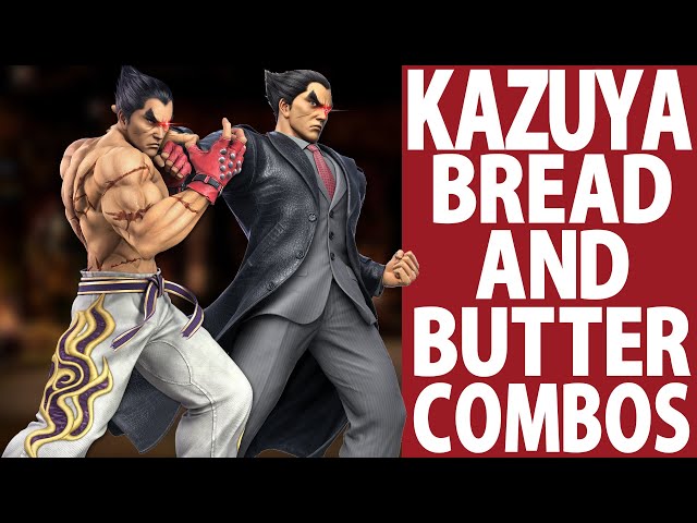 Kazuya Bread and Butter combos (Beginner to Godlike)