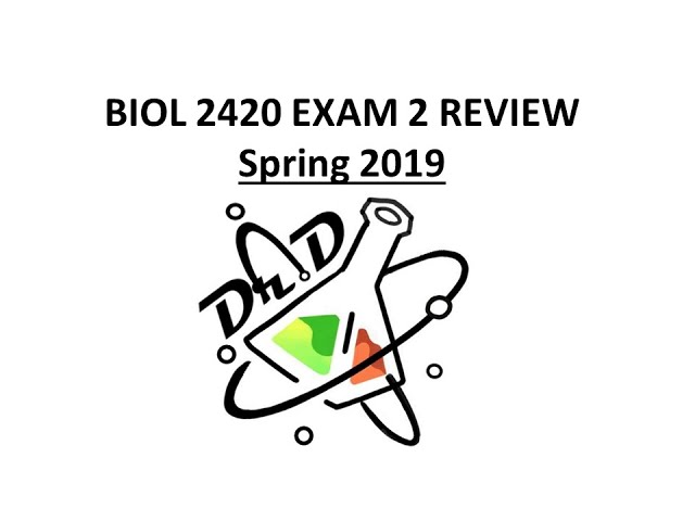 BIOL2420 Exam 2 review