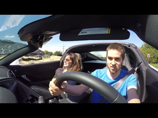 Rebecca Black rides in my Corvette!