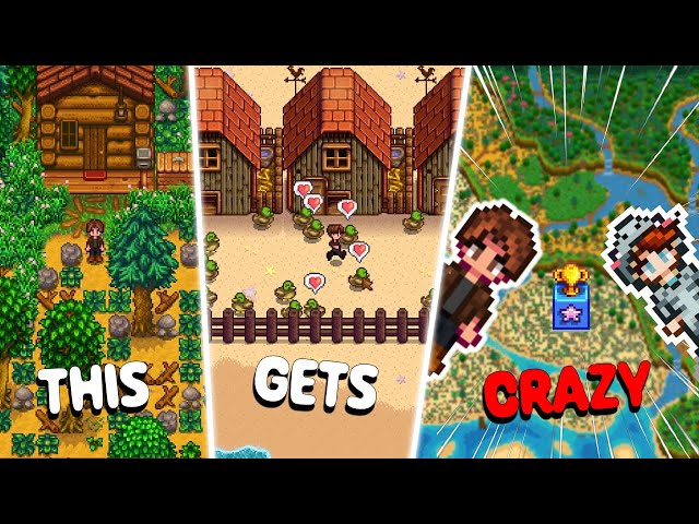 This Stardew Valley Challenge was INSANE | Poxial vs Sharky!
