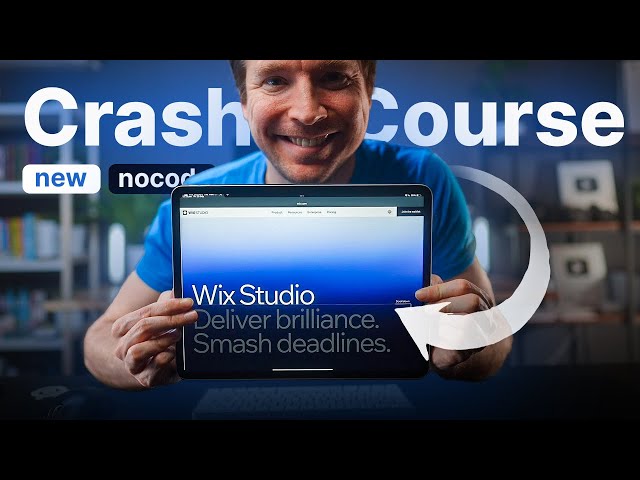 Wix Studio Crash Course - Beginner Friendly No Code Tutorial