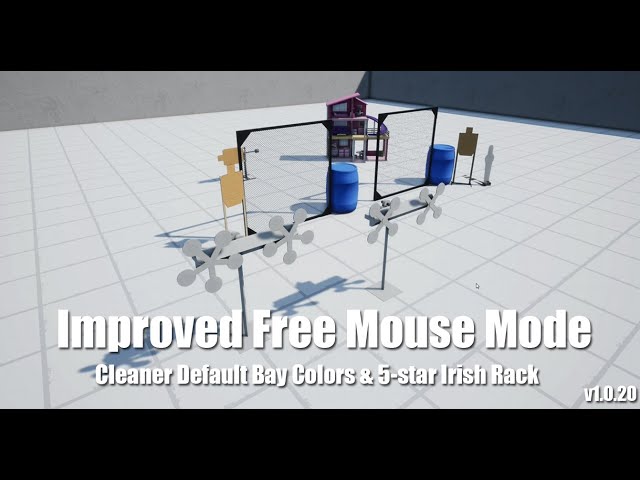Practisim Designer Patch 20 -Improved Free Mouse Mode, Cleaner Default Bay Colors, 5-star Irish Rack