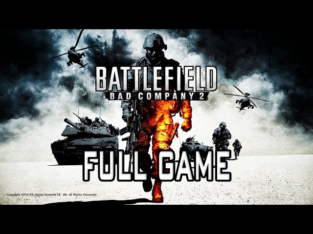 Battlefield Bad Company 2 || Complete Gameplay Walkthrough [HD 60FPS]