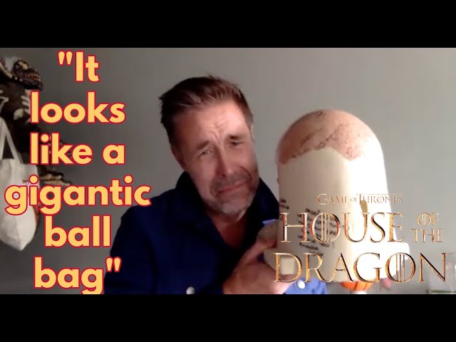 HOUSE OF THE DRAGON's Paddy Considine compares his Viserys hair to a ball bag
