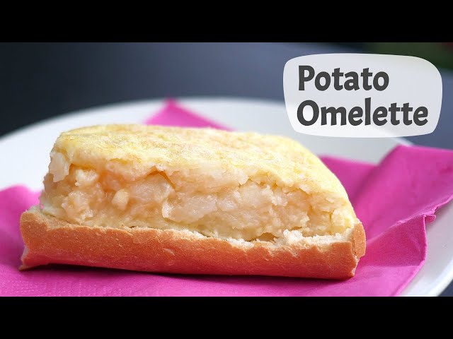 Potato Omelette Recipe (Tortilla De Patata)
