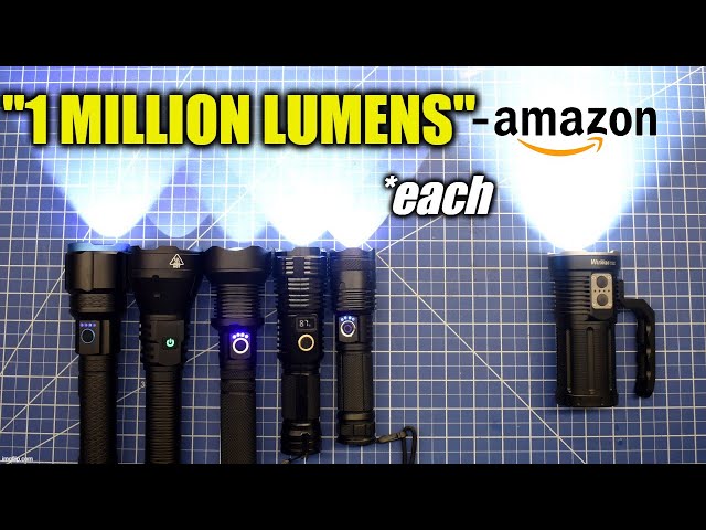 How Amazon Made the 1 Million Lumen Flashlight