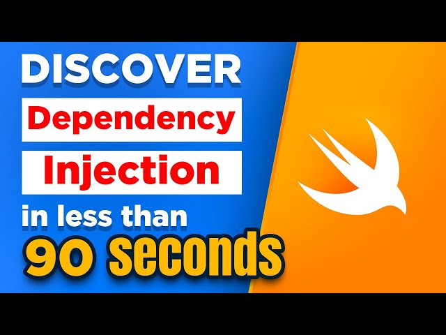 Discover Dependency Injection in less than 90 seconds 🚀