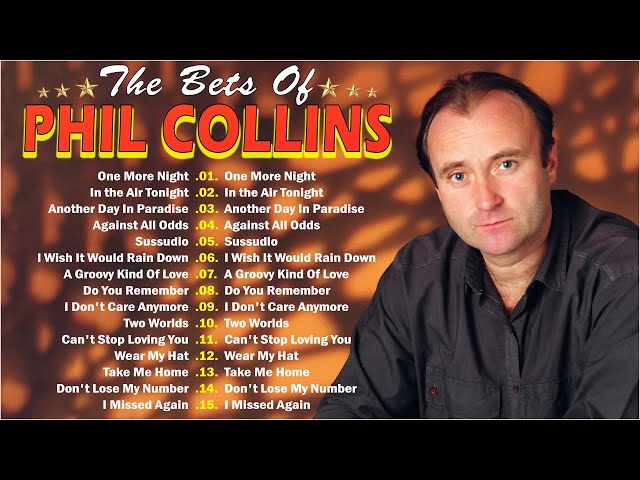 Phil Collins Greatest Hits Full Album 2024🎙 Best Soft Rock Songs Phil Collins Vol.20
