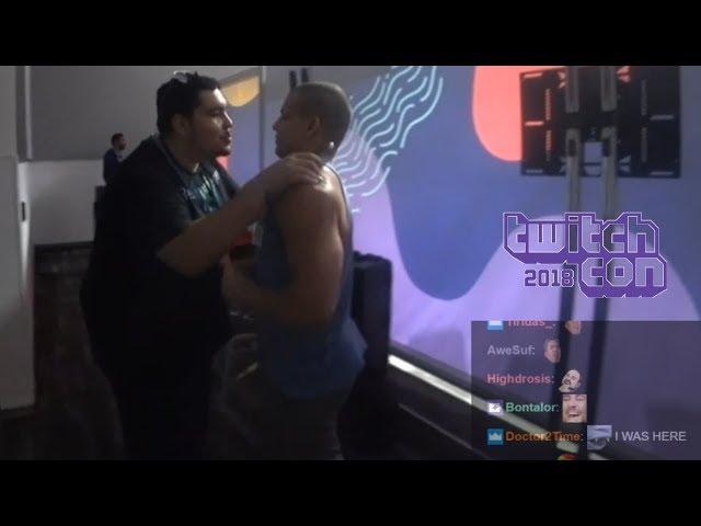 Greekgodx Meets Tyler1 At TwitchCon 2018 w/ Chat