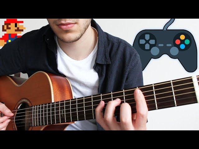 5 Video Game Songs to play on Guitar (FINGERSTYLE)