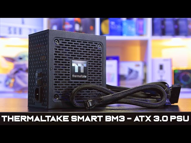 $80 ATX 3.0 PSU! - Thermaltake Smart BM3 ATX 3.0 Power Supply - Unboxing & Overview! [4K]