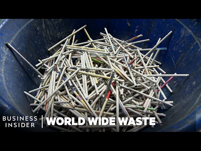 Pencils Made From Old Newspapers Could Reduce Pollution | World Wide Waste | Business Insider