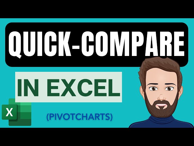 Quickly Consolidate and Compare Data in Excel Using a Pivot Chart & Pivot Table