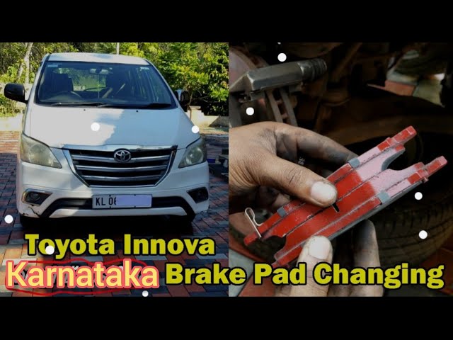How To Sarvice Front Brakes 🤔 Toyota Innova | Innova ka break service kaise karte hain|Hindi Urdu