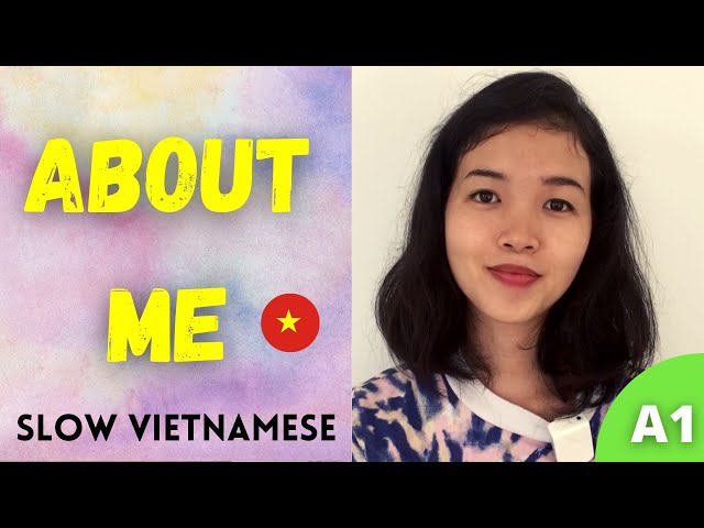 Slow Vietnamese Listening for Beginners | SELF INTRODUCTION in Northern dialect