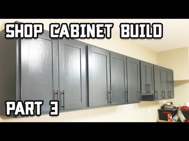 Ultimate Shop Cabinet Build (Uppers) // Part 3