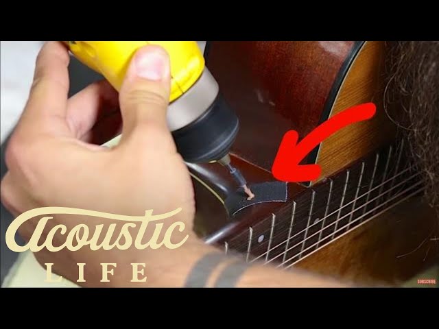 The RIGHT Way to Install a Strap Button on Your Acoustic Guitar